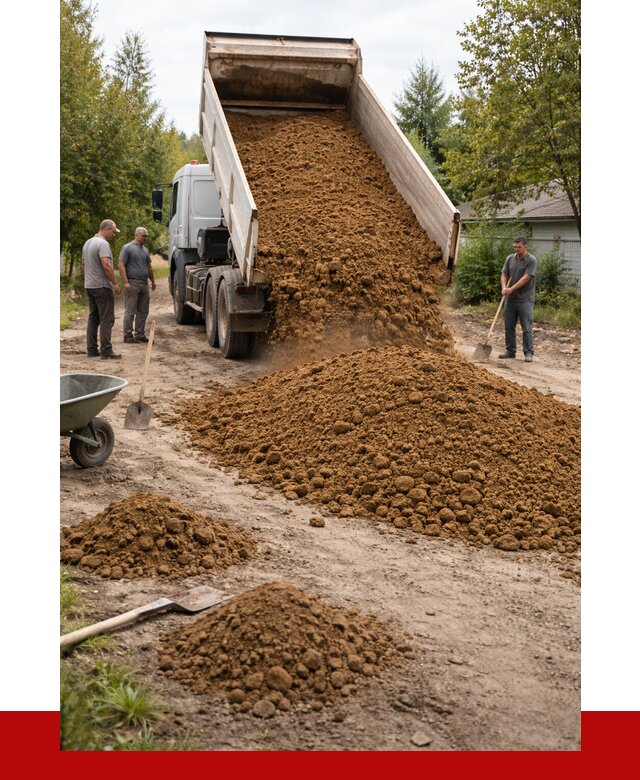 Купить суглинок с доставкой в Кимрах от 2610 р. за куб | ПРОНЕРУДКмы