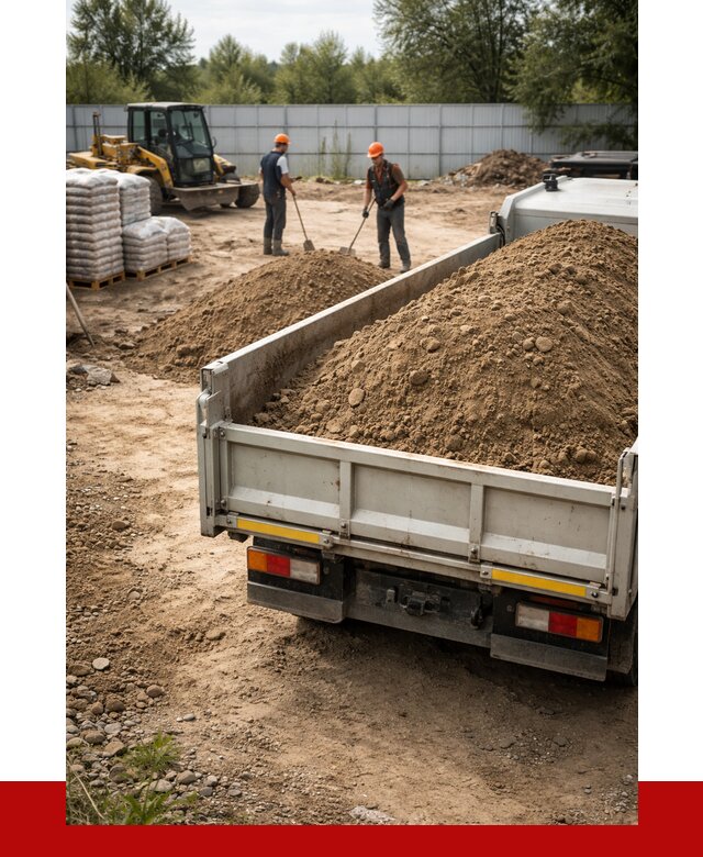 Супесь с доставкой в Кимрах от 2558 р. за куб | ПРОНЕРУДКмы