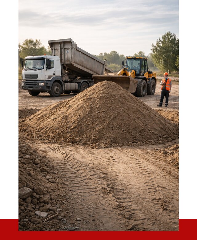 Купить песчаный грунт с доставкой в Кимрах от 4384 р. | ПРОНЕРУДКмы