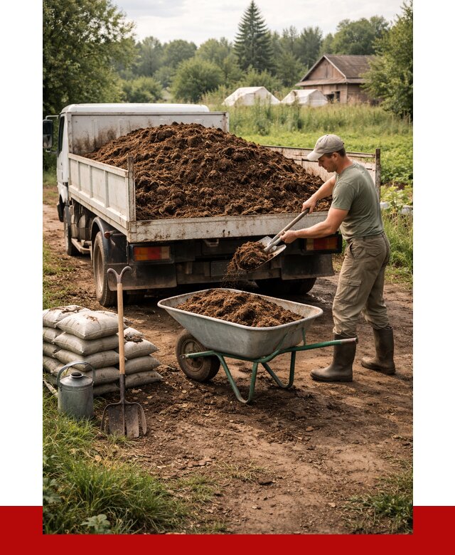 Купить коровий навоз с доставкой в Кимрах от 1879 р. | ПРОНЕРУДКмы