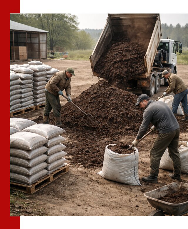 Доставка компоста оптом и в розницу в Кимрах