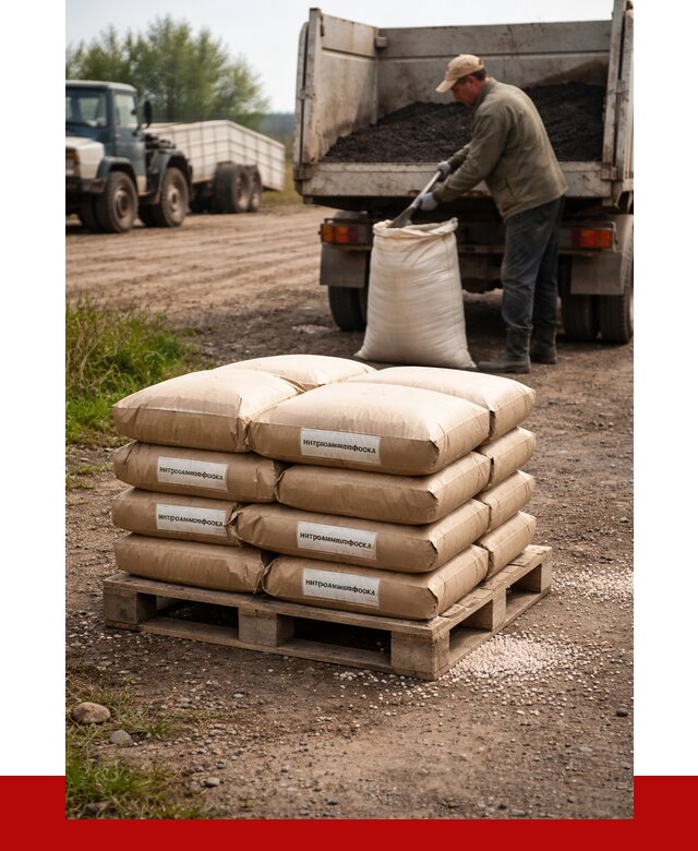 Купить нитроаммофоска в Кимрах от 4384 р. за куб | ПРОНЕРУДКмы