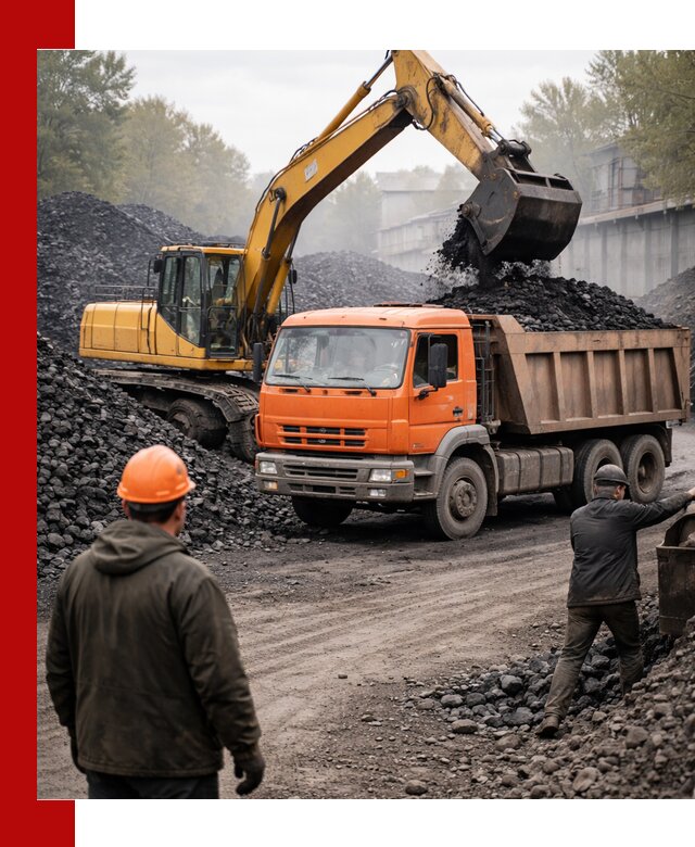Доставка угля автотранспортом в Кимрах быстро и выгодно