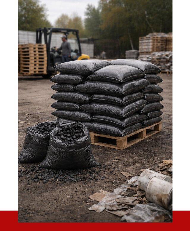 Купить уголь в мешках с доставкой в Кимрах от 7829 р. | ПРОНЕРУДКмы
