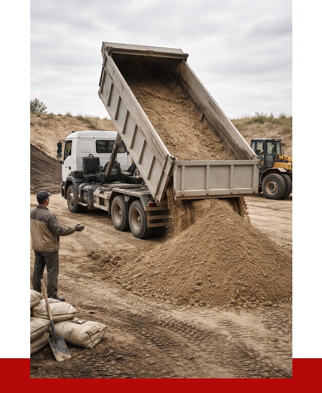 Доставка самосвалом 20 кубов в Кимрах от 7829 р. | ПРОНЕРУДКмы