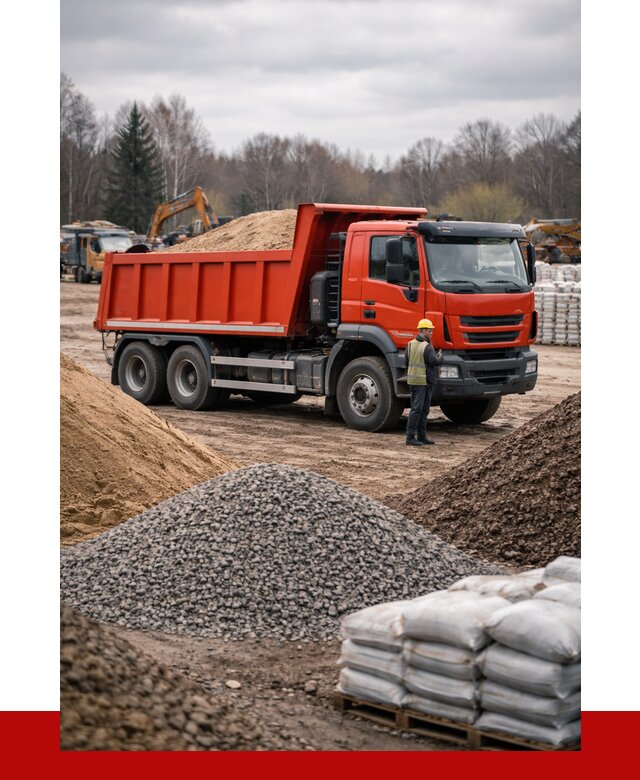 Доставка самосвалом 25 кубов в Кимрах от 7829 р. | ПРОНЕРУДКмы