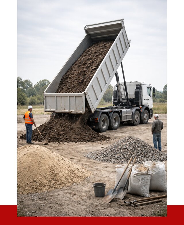 Доставка самосвалом 30 кубов в Кимрах от 8873 р. | ПРОНЕРУДКмы