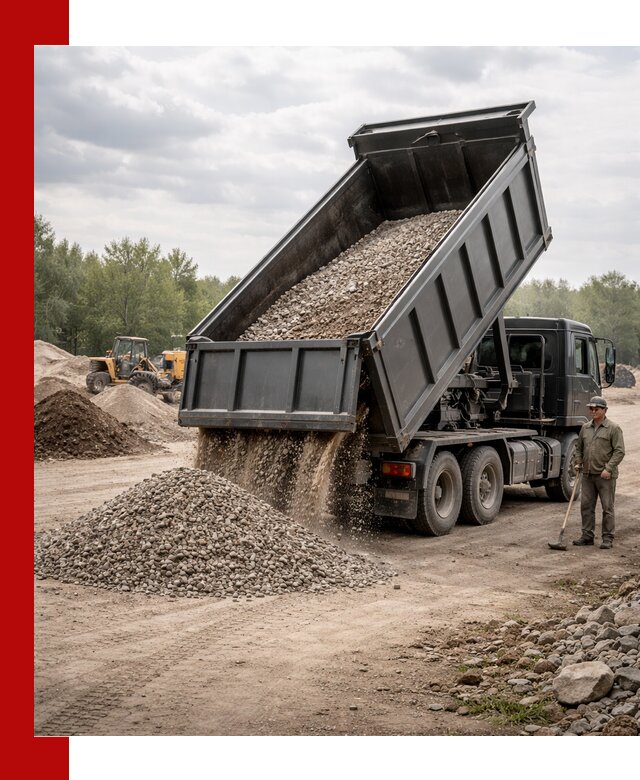 Доставка самосвалом 30 м3 по выгодным ценам в Кимрах