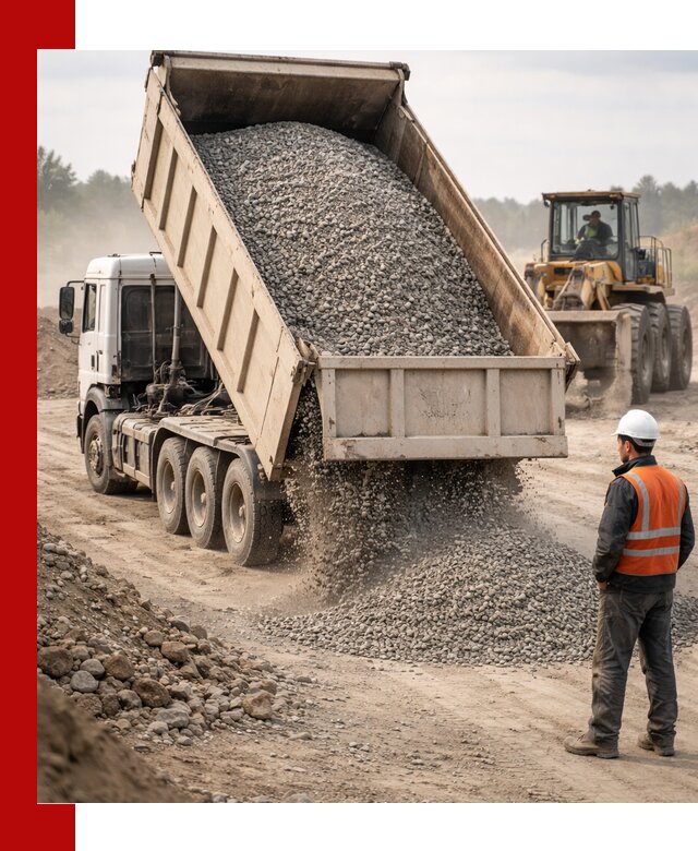 Доставка самосвалом 40 кубов цемента и сыпучих в Кимрах