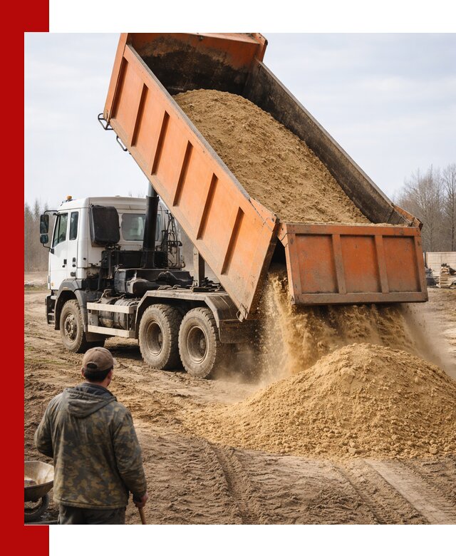 Аренда самосвала 20 тонн для перевозки грузов в Кимрах