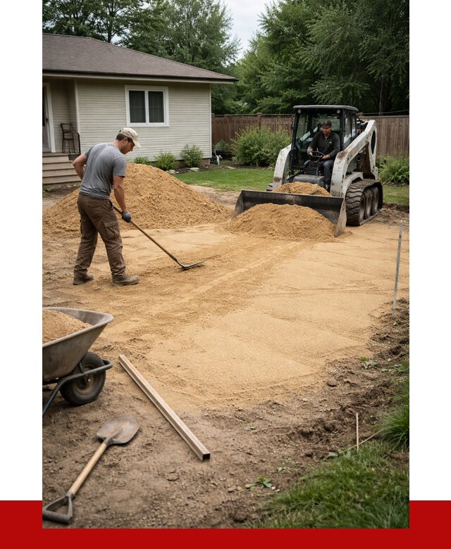 Отсыпка участка песком в Кимрах, от 2610 р., ПРОНЕРУДКмы