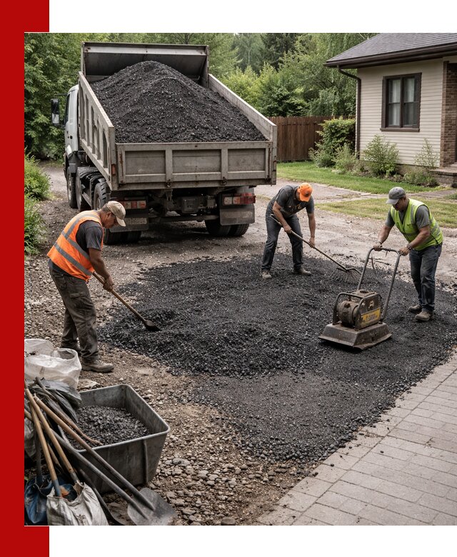 Асфальтовая крошка для двора с доставкой в Кимрах
